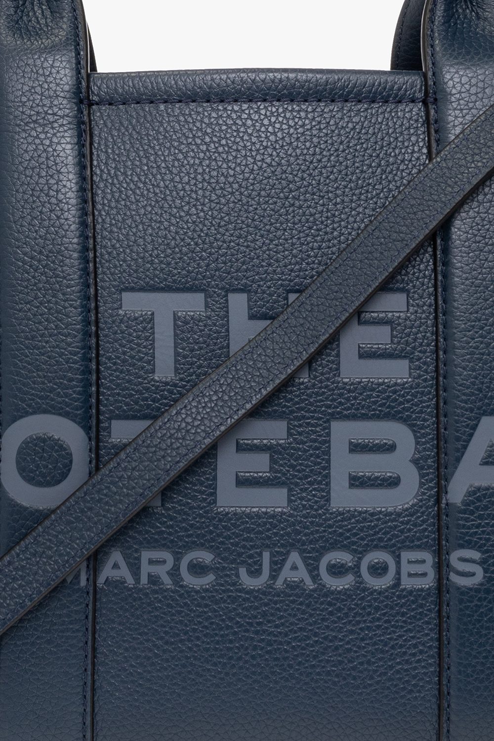 MARC JACOBS Zip That Small Messenger Bag Blk Nylon Leather